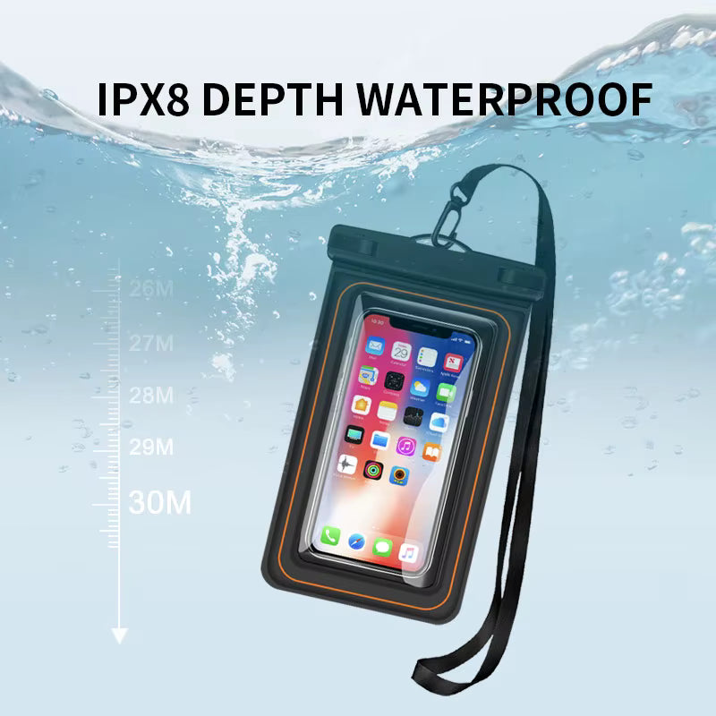 Premium Waterproof Phone Pouch IPX8 | Capture Every Summer Adventure Underwater