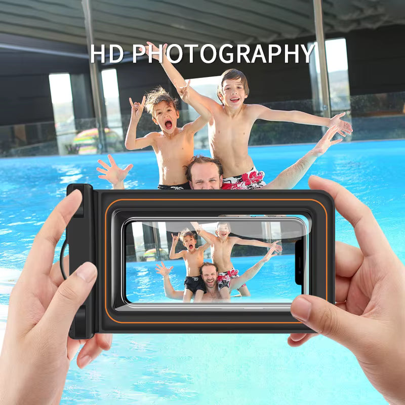 Premium Waterproof Phone Pouch IPX8 | Capture Every Summer Adventure Underwater