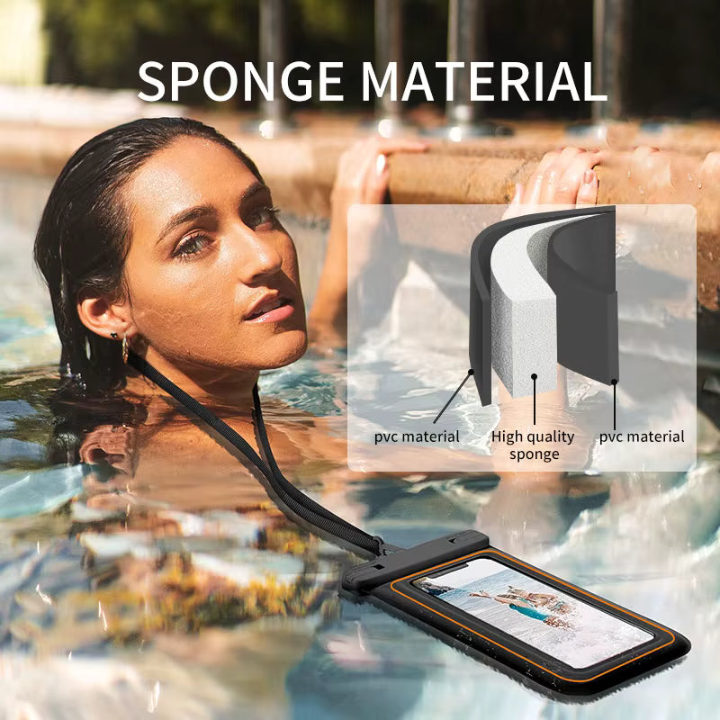 Premium Waterproof Phone Pouch IPX8 | Capture Every Summer Adventure Underwater
