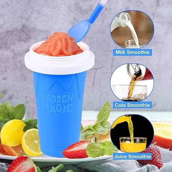 Magic Slush Cup – Make Frozen Slushies & Ice Cream in Minutes