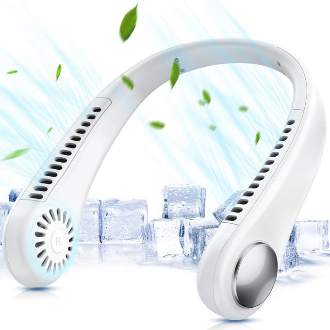 Smart Neck Fan | Instant Cooling with 4000mAh Rechargeable Battery 360°