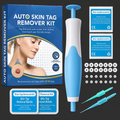 Skin Tag Removal Kit 2-in-1 | Complete Home Care Set with Cleaning Wipes