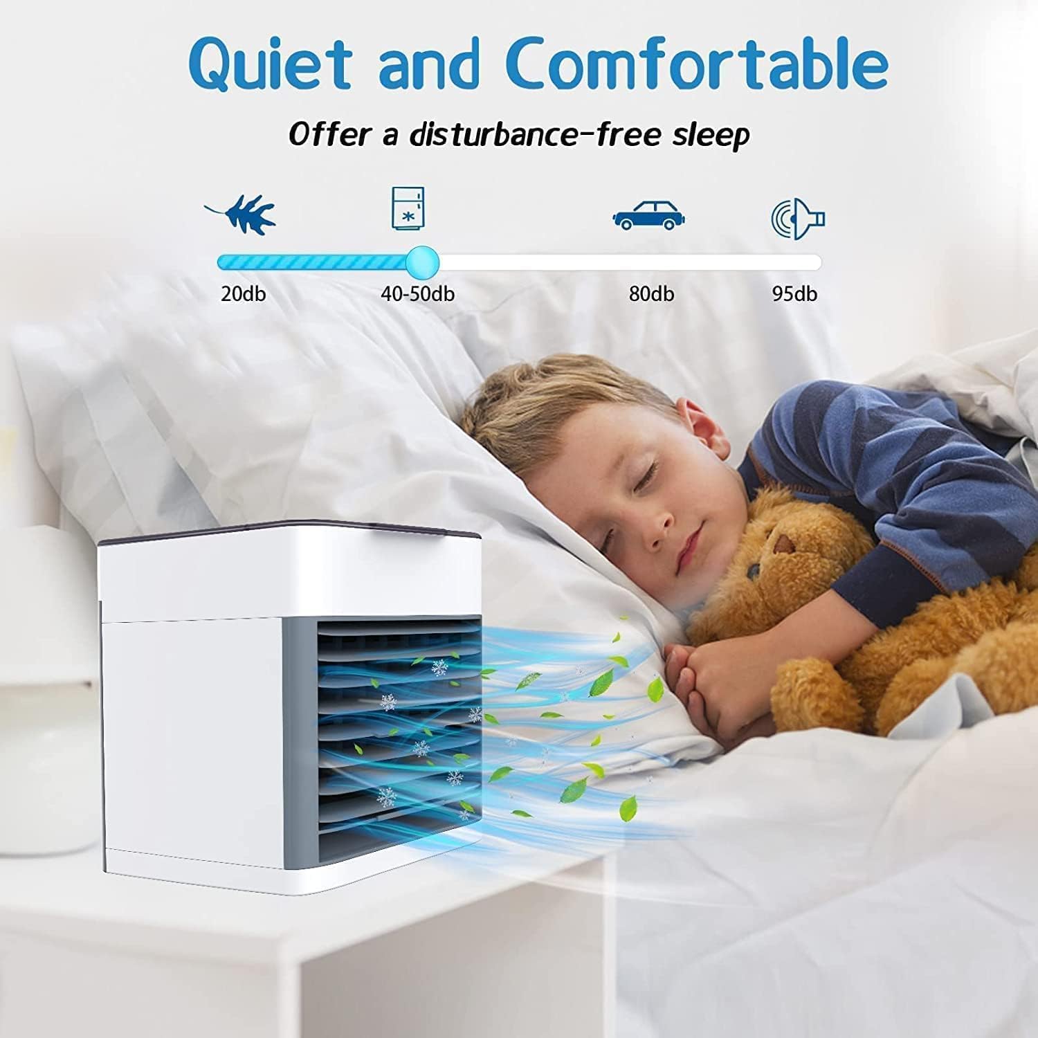 Mini Air Cooler 3-in-1 | Stay Cool Anywhere This Summer