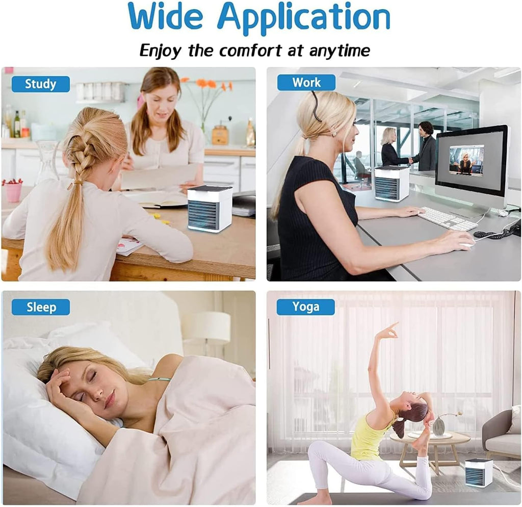 Mini Air Cooler 3-in-1 | Stay Cool Anywhere This Summer