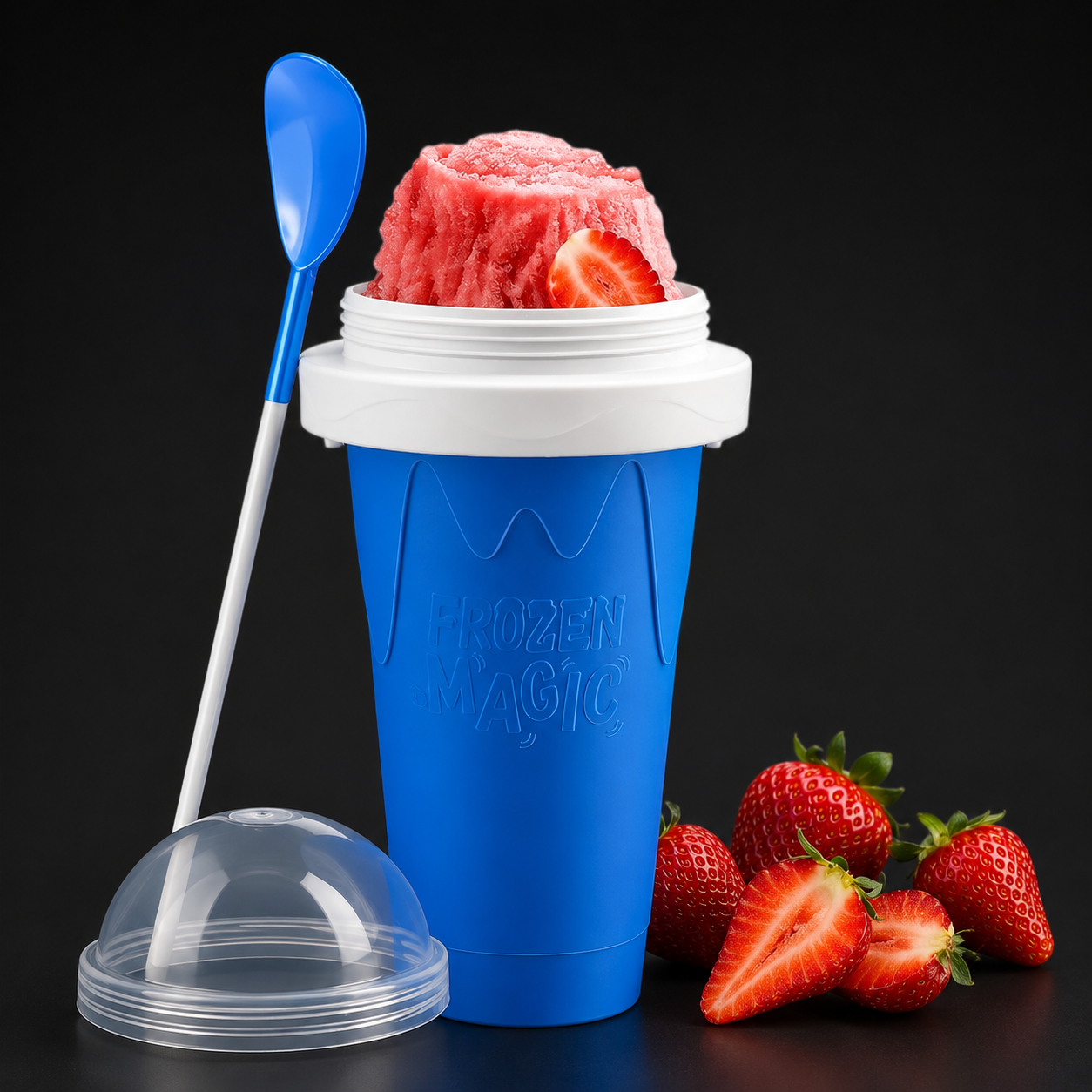 Magic Slush Cup – Make Frozen Slushies & Ice Cream in Minutes
